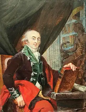 портрет кисти Луизы Перон-Лабру