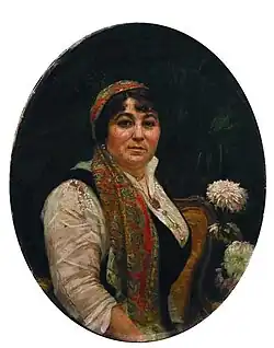 «Женский портрет», 1915, холст, масло — частное собрание