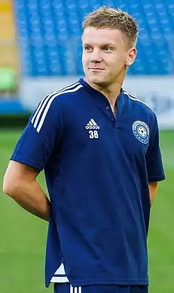 Титков в составе «Оренбурга» в 2022 г.