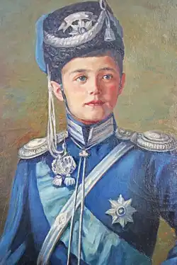 «Портрет цесаревича Алексея Николаевича», около 1913 г.Государственный музей искусств Республики Казахстан имени Абылхана Кастеева.