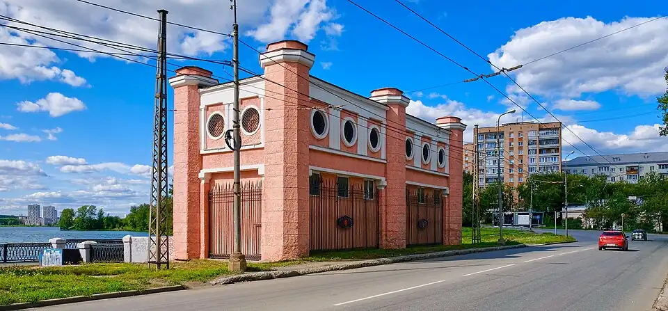 Павильон шлюзового хозяйства