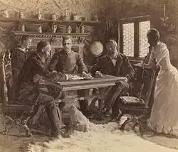 Дома у Августина Гамеля&nbsp;— главного спонсора экспедиции