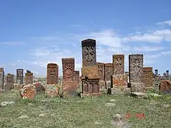 Хачкары в селе Норатус