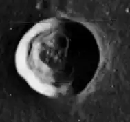 Снимок зонда Lunar Orbiter - IV