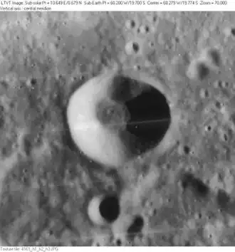 Снимок зонда Лунар Орбитер - IV.