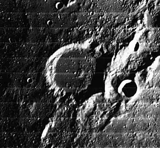 Снимок зонда Lunar Orbiter - IV.