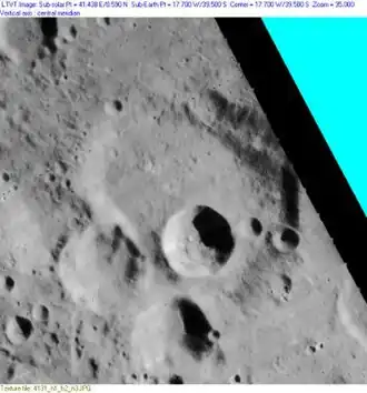 Снимок зонда Lunar Orbiter - IV.