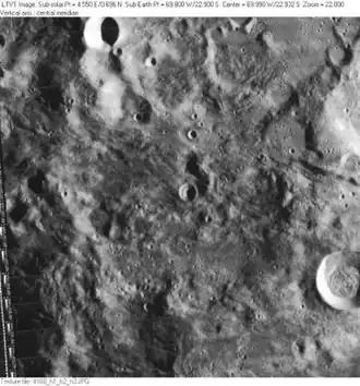 Снимок зонда Lunar Orbiter – IV.