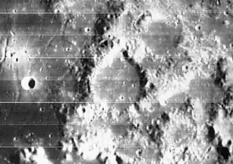 Снимок зонда Lunar Orbiter - IV.