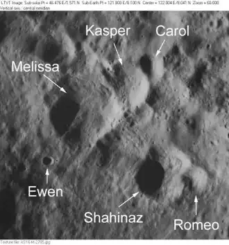 Снимок c борта Аполлон-16.