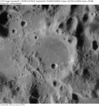 Снимок зонда Lunar Orbiter - IV.