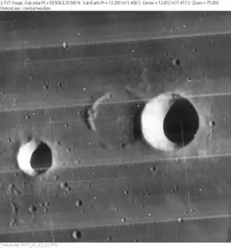 Снимок зонда Lunar Orbiter - IV.