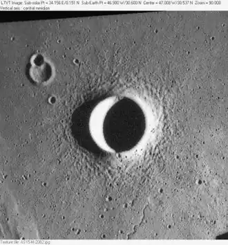 Снимок с борта Аполлона-15.