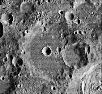 Снимок зонда Lunar Orbiter - IV.