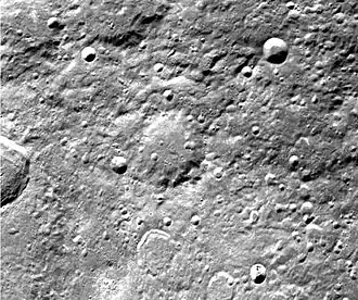 Снимок зонда Clementine.