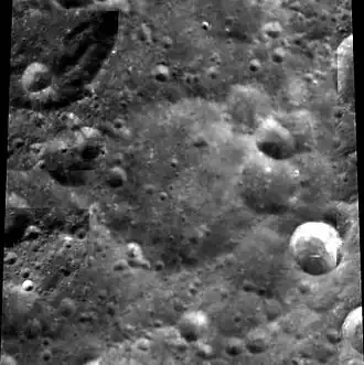 Снимок зонда Clementine