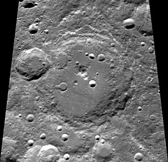 Снимок зонда Clementine.