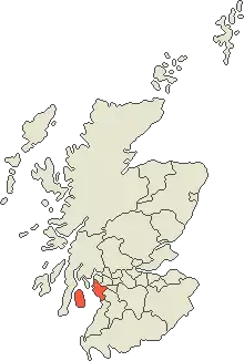 Норт-Эршир на карте