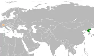 КНДР и Швейцария