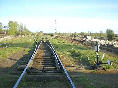 Нечётная горловина станции