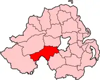 Данганнон и Южный Тирон на карте