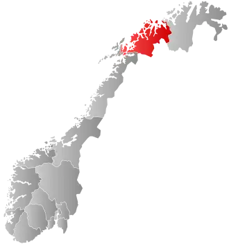 Тромс на карте