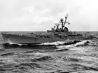 Фрегат «Осло» в Северной Атлантике, 1971 год