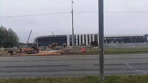 Строительство Новгородской Технической Школы, 15 сентября 2022&nbsp;года