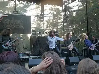 Выступление группы на фестивале Velnio akmuo в 2009 году