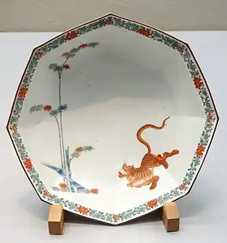 Восьмиугольное блюдо, XVII век