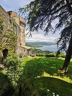 Вид замка с северо-востока