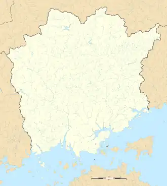 Курасики на карте