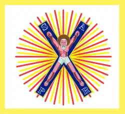 Флаг Ахтырского казачьего полка