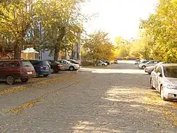 Улица Октябрьской Революции. Вид на северо-запад.