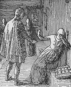 Тира Датская и Олав I Трюггвасон(Эрик Теодор Вереншёлль, 1899)