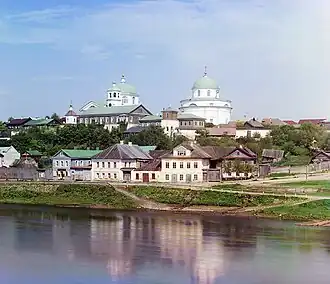 Воскресенский девичий монастырь, 1910-е гг. Фото С. М. Прокудина-Горского