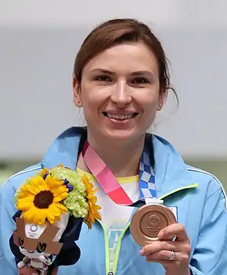 Елена Костевич на летних Олимпийских играх 2020 года