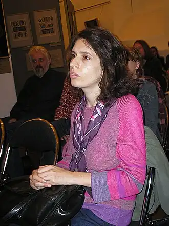 Ольга Зондберг на IV Биеннале поэтов в&nbsp;Москве. 28 сентября 2005