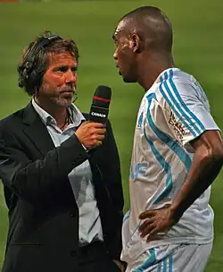 Паганелли берёт интервью у Рональда Зубара