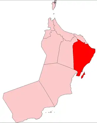 Эш-Шаркия на карте