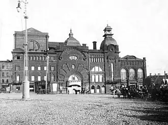 Новое здание театра Омона (с 1901) на Триумфальной площади, начало XX века.