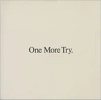 Обложка сингла Джорджа Майкла «One More Try» (1988)