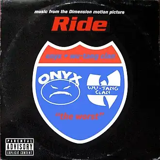 Обложка сингла Onyx и Wu-Tang Clan «The Worst» (1998)