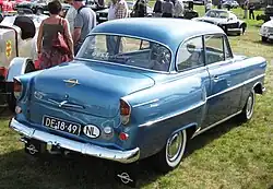 Opel Olympia Rekord, 1957 год выпуска, вид сзади