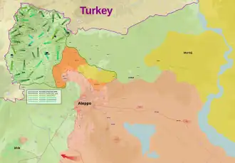 Боевые действия в районе Африн