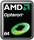 Логотип AMD Opteron в 2008