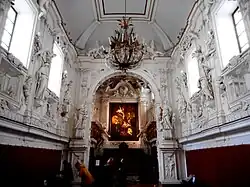 Интерьер Оратория Сан-Лоренцо. Палермо