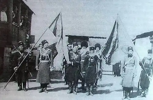 Проводы казаков на русско-японскую войну. Фото 1904&nbsp;г.