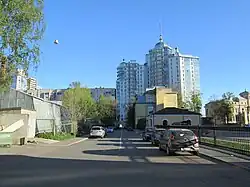 Вид в сторону Финляндского проспекта