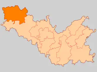 Орешкинское сельское поселение на карте